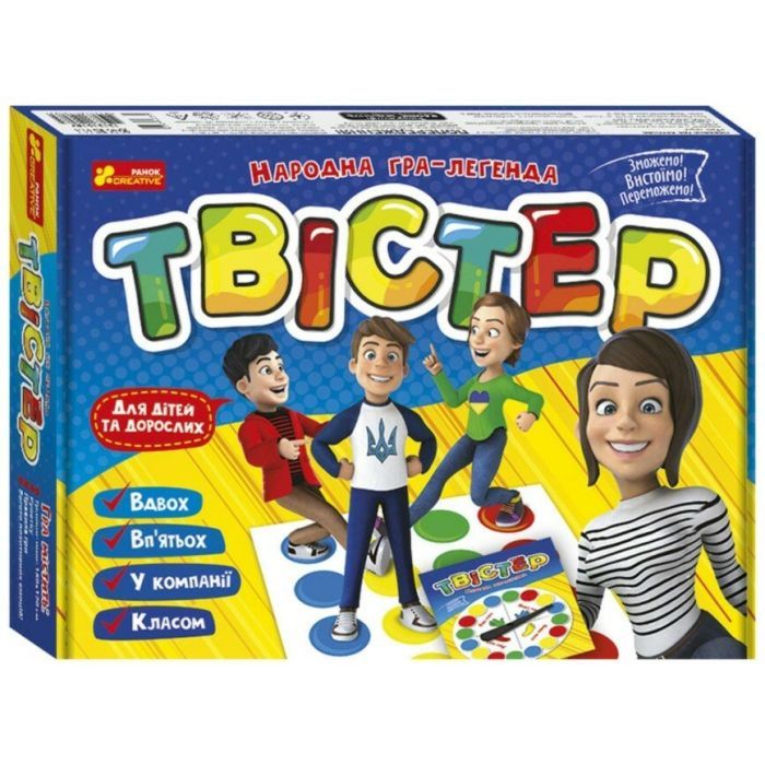 Настольная игра Ранок Твистер (4823076146085)