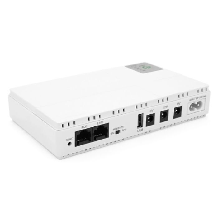 Пристрій безперебійного живлення Voltronic DC1018P 18W White (ML-DC1018P-W)