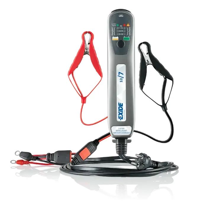 Зарядное устройство для автомобильного аккумулятора EXIDE 12/7