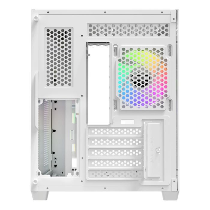 Корпус для ПК OCYPUS IOTA C50 WH CURVE ARGB DIGITAL (IOTA-C50-WHD300CD-GL) изображение 4