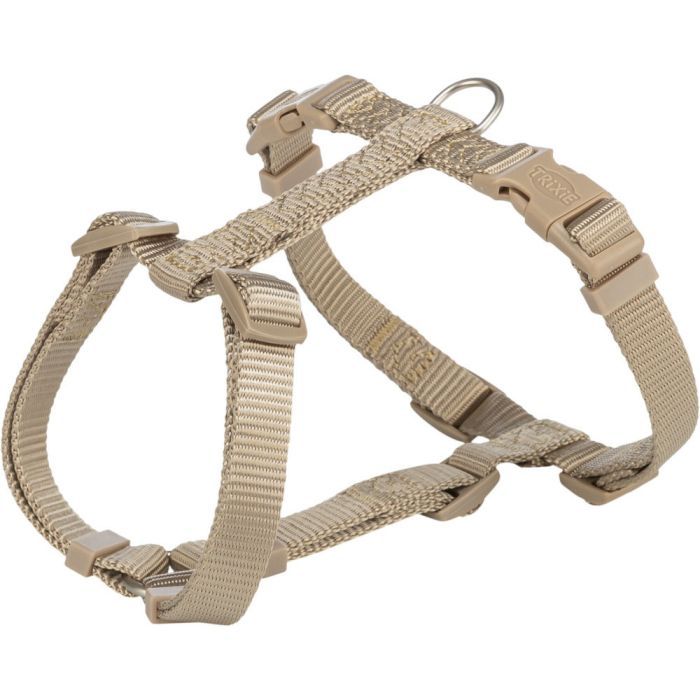 Шлей для собак Trixie Premium H-harness XS-S песочная (4053032673175)