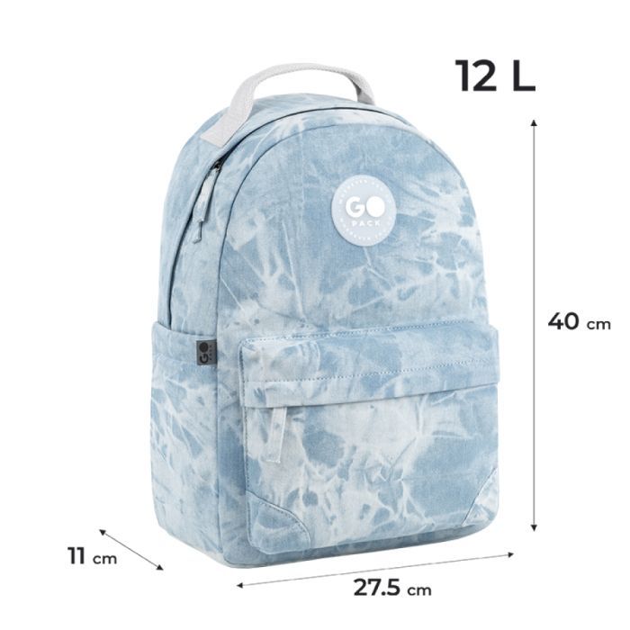 Рюкзак шкільний GoPack Education Teens 147M блакитний (GO26-147M-2) зображення 10
