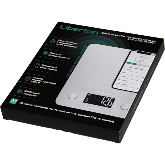 Весы кухонные Liberton LKS-0713 Smart изображение 4