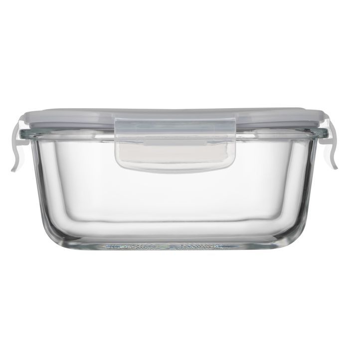 Пищевой контейнер Ardesto Gemini квадратний, 0.31л, боросилікатне скло, прозорий (AR1230BSQ) изображение 3