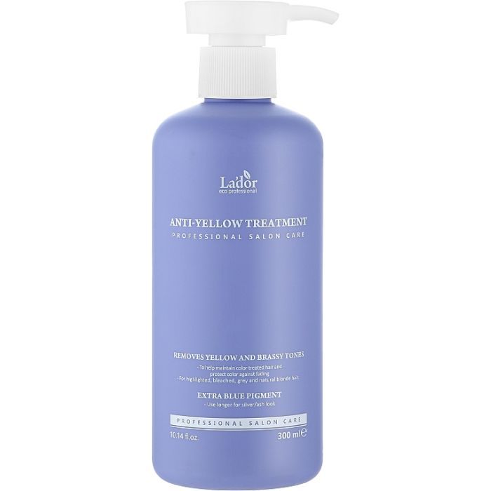 Маска для волос La'dor Anti Yellow Treatment 300 мл (8809789632899)