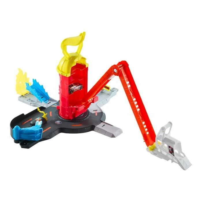 Автотрек Hot Wheels City Пожежно-рятувальна суперстанція (JHL95) зображення 3