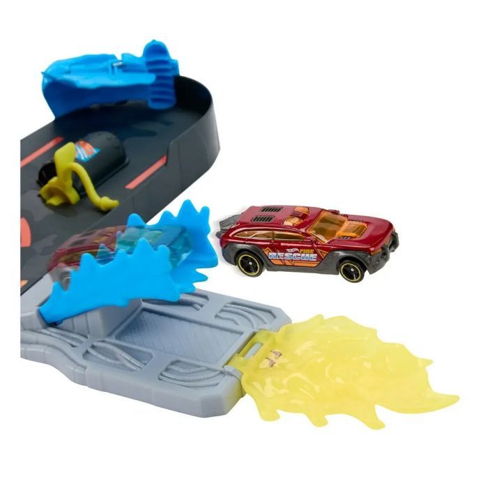 Автотрек Hot Wheels City Пожежно-рятувальна суперстанція (JHL95) зображення 5