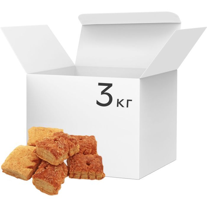 Печенье Grona слоеное Подушечки с начинкой вишня 3 кг (4820258641611) изображение 3