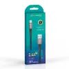 Дата кабель USB 2.0 AM to Lightning 1.0m 2.4A black Grand-X (PL-08B) изображение 4