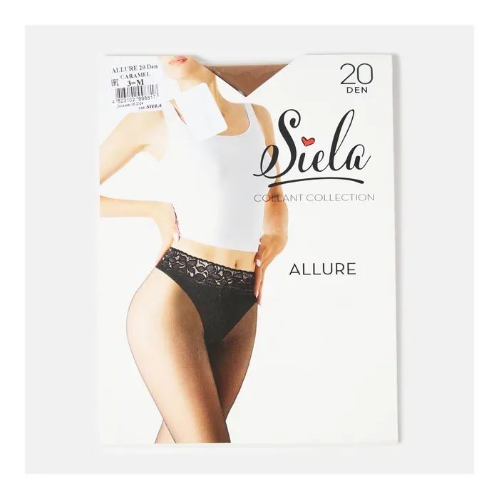 Колготи Siela Collant Allure 20 Den Caramel - 3 (4823102998817) зображення 3