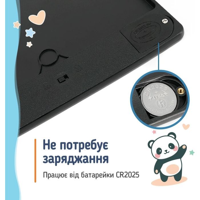 Планшет для рисования ColorWay LCD Writing Tablet 8.5 (CW-WT8BK) изображение 10
