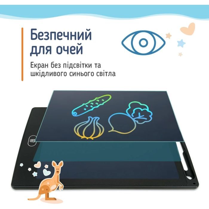 Планшет для рисования ColorWay LCD Writing Tablet 8.5 (CW-WT8BK) изображение 7