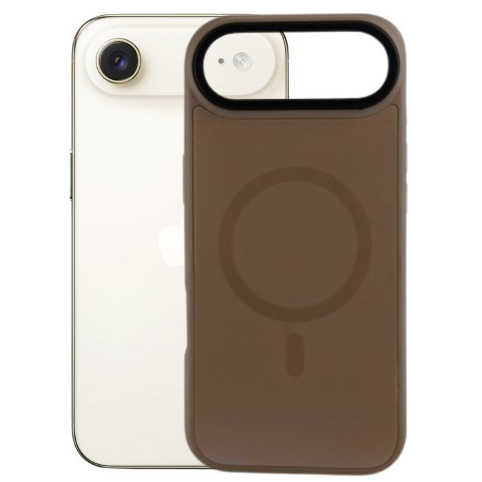 Чехол для мобильного телефона BeCover FIBRA ArcLine MagSafe Apple iPhone 17 Air Gray (715377)
