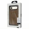 Чехол для мобильного телефона BeCover FIBRA ArcLine MagSafe Apple iPhone 17 Air Brown (715376) изображение 6