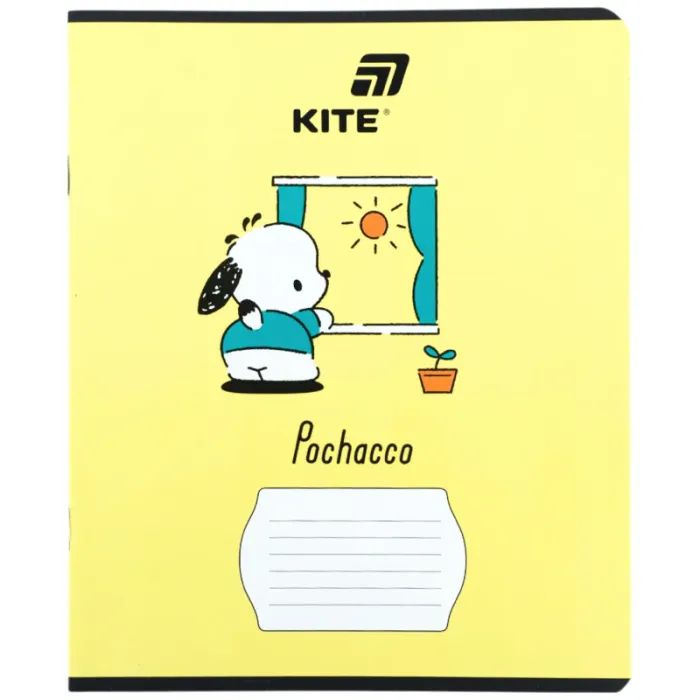 Зошит Kite Pochacco, 12 аркушів, клітинка (PC26-232) зображення 2