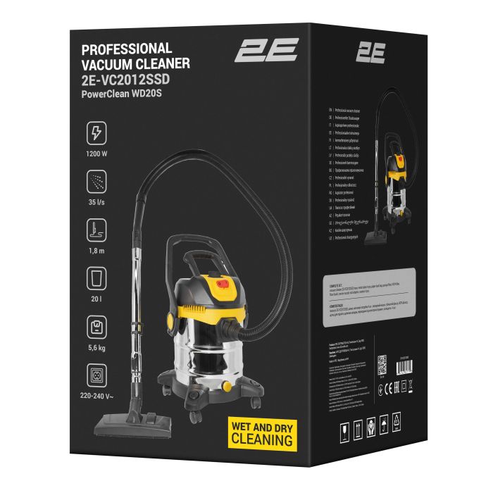 Пилосос будівельний 2E 2E-VC2012SSD зображення 37