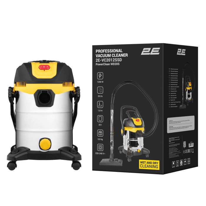 Пилосос будівельний 2E 2E-VC2012SSD зображення 38