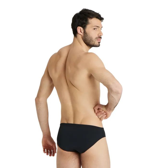 Плавки Arena Team Swim Briefs Solid 004773-550 чорний 75 (3468336637111) изображение 2