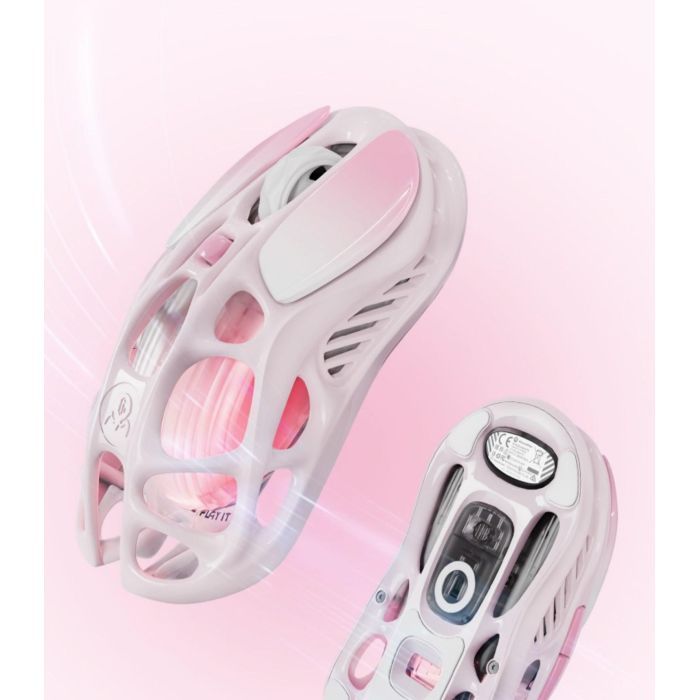 Мышка GravaStar Mercury M1 Pro Wireless/Bluetoot/USB Sakura Pink (GRAVASTARM1PRO_PNK) изображение 6