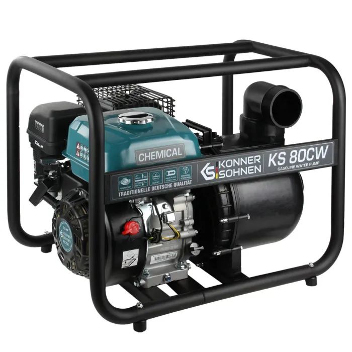 Мотопомпа Konner&Sohnen KS 80CW 1000л/мин, 7.0л.с, 28кг (KS80CW)