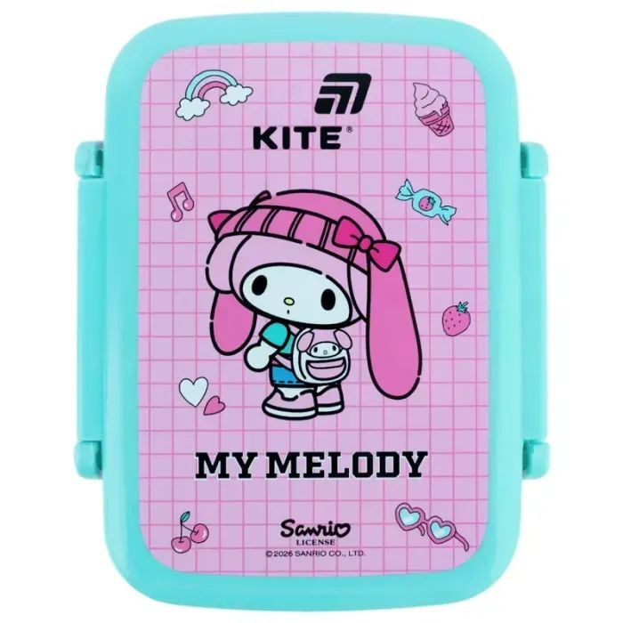Ланч-бокс дитячий Kite My Melody, 420 мл (HK26-160-3) зображення 2