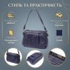 Сумка Vintage Из натуральной кожи Синяя (22897) изображение 4