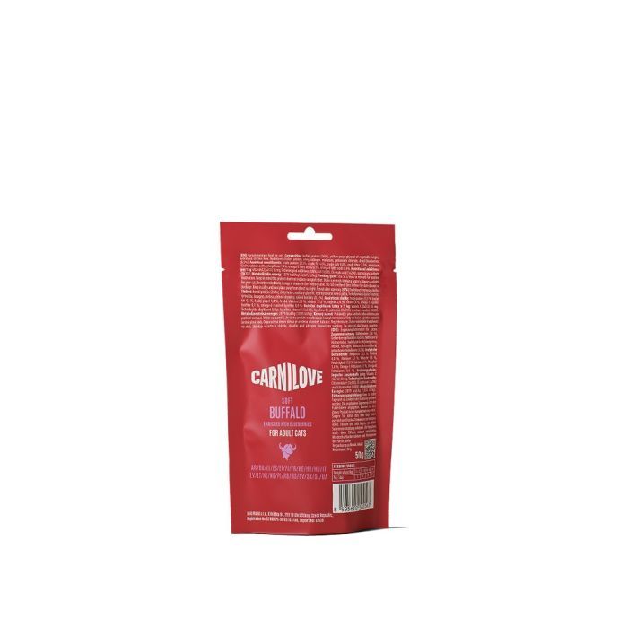 Лакомство для котов Carnilove Soft Snack Buffallo with Blueberries 50 г (8595602582563) изображение 2