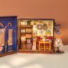 Конструктор Robotime Rolife деревянный 3D Чайная комната для (DG171) изображение 8