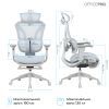 Офісне крісло OfficePro Elite OC950GLB Gray/Light Blue (OC950GLB) зображення 20