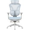 Офісне крісло OfficePro Elite OC950GLB Gray/Light Blue (OC950GLB) зображення 2