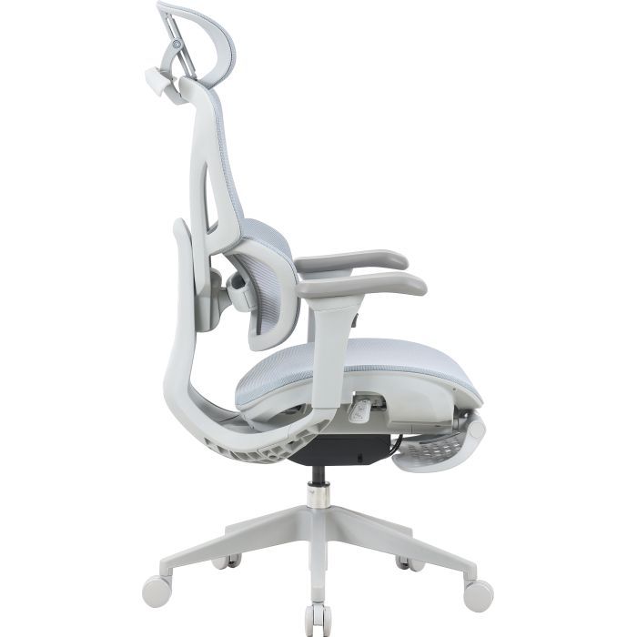 Офісне крісло OfficePro Elite OC950GLB Gray/Light Blue (OC950GLB) зображення 4
