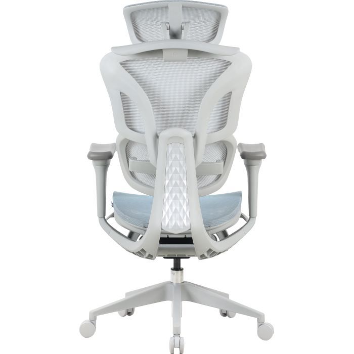 Офісне крісло OfficePro Elite OC950GLB Gray/Light Blue (OC950GLB) зображення 5