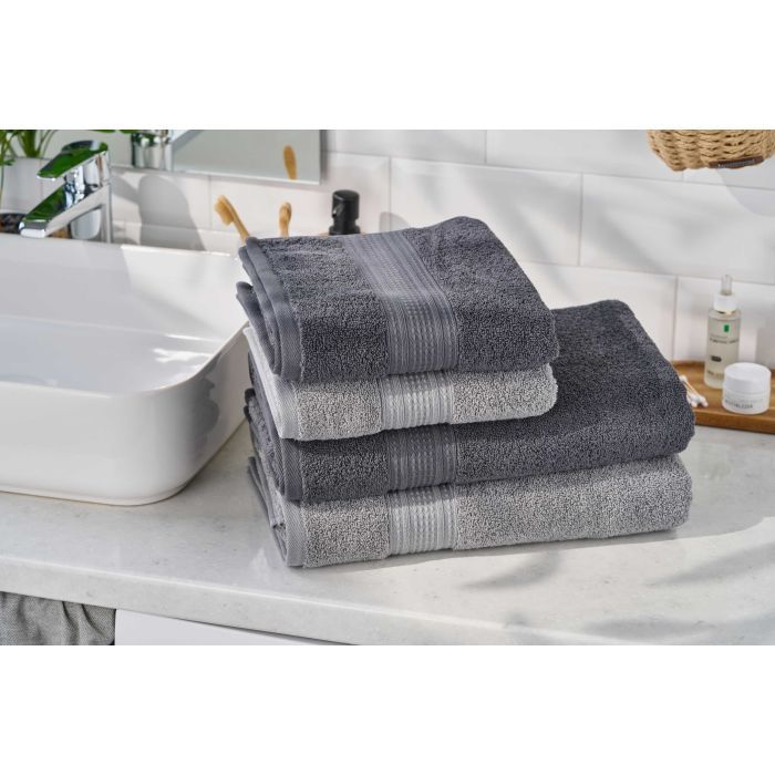 Полотенце Ardesto махровое SuperSoft 100% хлопок 50 х 90 см серый (ART2250SLP) изображение 12