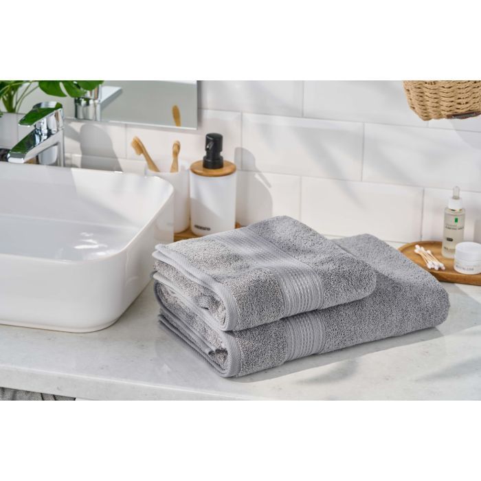 Полотенце Ardesto махровое SuperSoft 100% хлопок 50 х 90 см серый (ART2250SLP) изображение 6