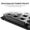 Клавіатура Keychron V1 8K Keychron Super Red Switch RGB USB UA Black (V1W-D1-UA) зображення 11