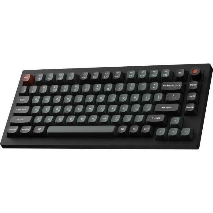 Клавіатура Keychron V1 8K Keychron Super Red Switch RGB USB UA Black (V1W-D1-UA) зображення 4