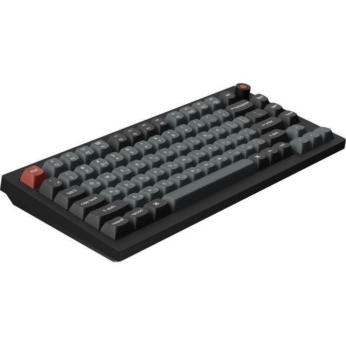 Клавіатура Keychron V1 8K Keychron Super Red Switch RGB USB UA Black (V1W-D1-UA) зображення 5