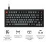 Клавіатура Keychron V1 8K Keychron Super Red Switch RGB USB UA Black (V1W-D1-UA) зображення 8