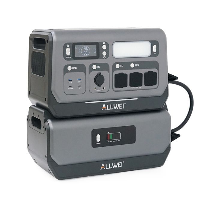 Зарядная станция ALLWEI SGR-PPS2400-2PRO+Battery 2400W 4096Wh (SGR-PPS2400-2PRO+BAT)