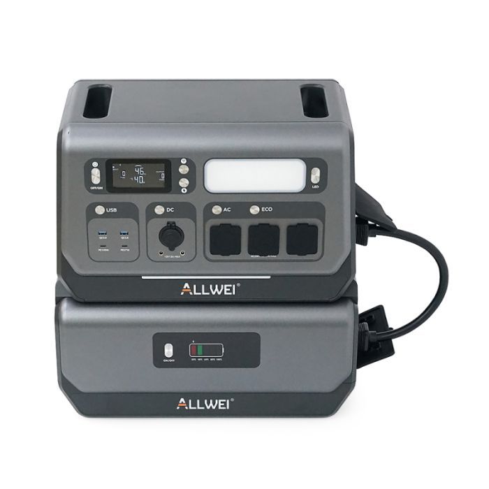Зарядная станция ALLWEI SGR-PPS2400-2PRO+Battery 2400W 4096Wh (SGR-PPS2400-2PRO+BAT) изображение 2