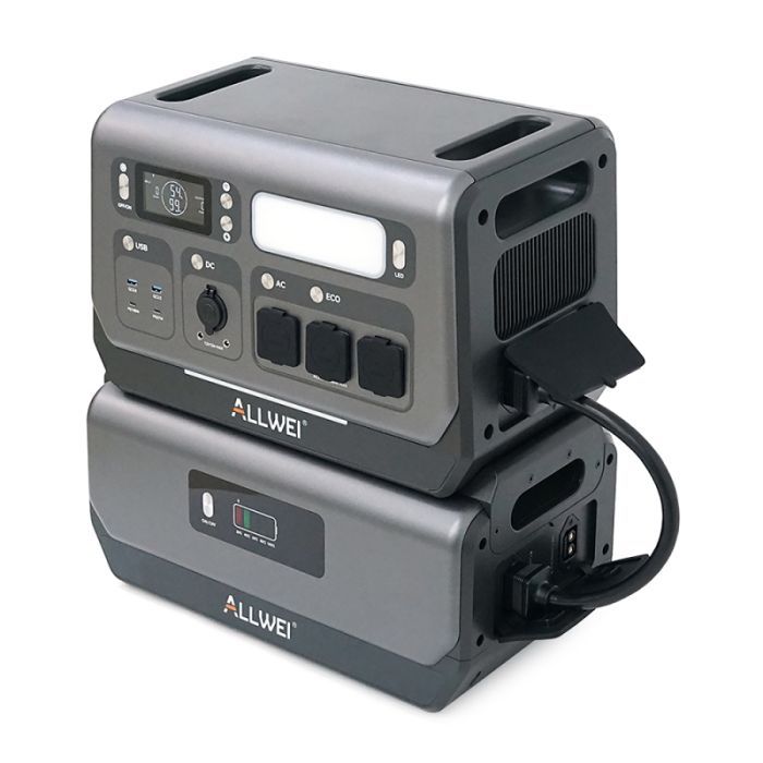 Зарядная станция ALLWEI SGR-PPS2400-2PRO+Battery 2400W 4096Wh (SGR-PPS2400-2PRO+BAT) изображение 3