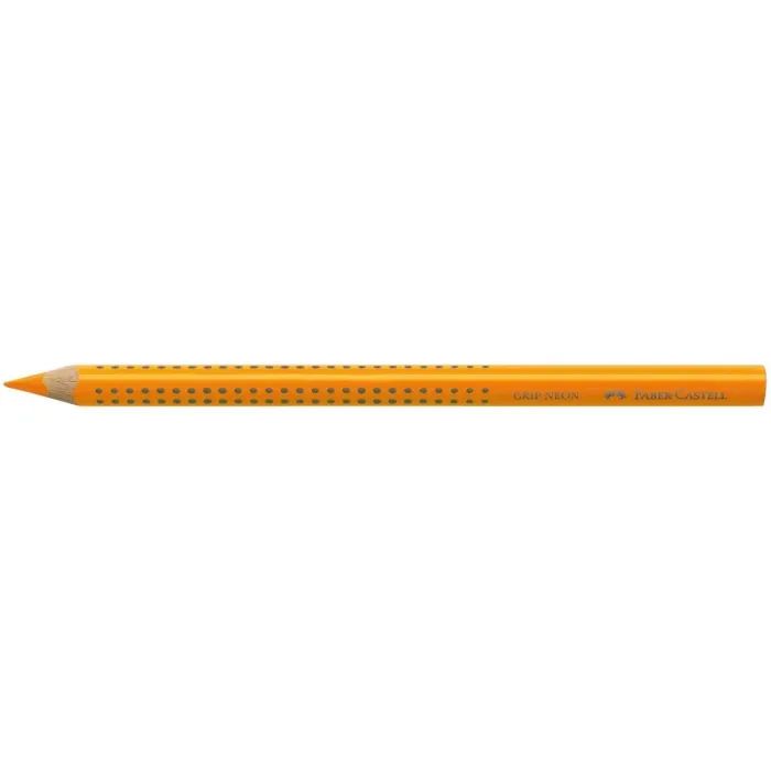 Маркер Faber-Castell карандаш текстоотделитель Jumbo Grip Neon, цвет оранжевый (21330) изображение 2