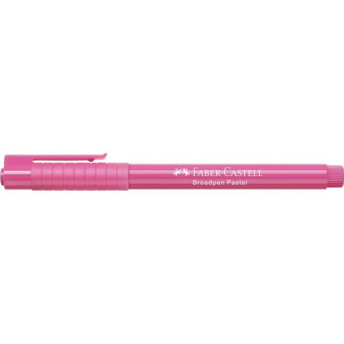 Лайнер Faber-Castell BROADPEN 1554 Pastel Purplepink, колір пурпурний, 0,8 мм (30748) зображення 3
