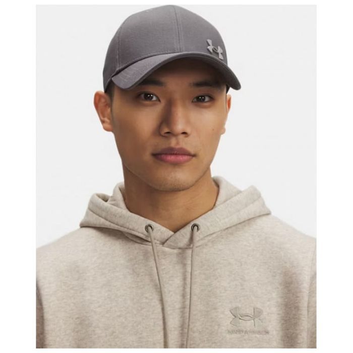 Кепка Under Armour UA M Sportstyle Metal ADJ сірий 1389695-025 (197779653954) зображення 3