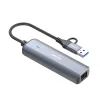 Концентратор LDNIO USB-A + USB-C 4-in-1 3xUSB 3.0 + 1xRJ45 (DS-124UC) изображение 5