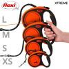 Поводок для собак Flexi Xtreme лента M 5 м/35 кг оранжевая (4000498034309) изображение 2