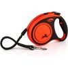 Поводок для собак Flexi Xtreme лента M 5 м/35 кг оранжевая (4000498034309)