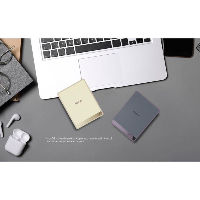 Накопитель SSD USB Type-C 1TB Apacer (AP1TBAS724C-1) изображение 6