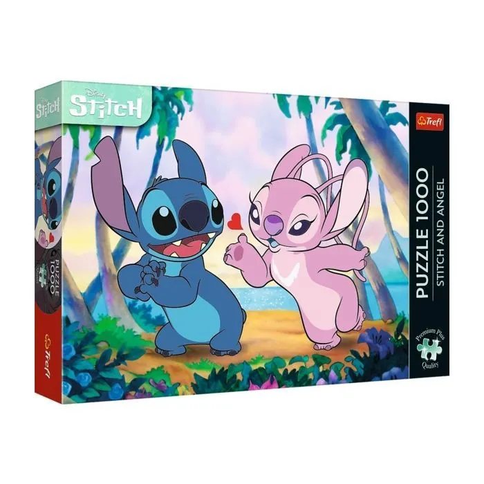 Пазл Trefl Premium Plus Lilo&Stitch 1000 елементів (5900511120790)
