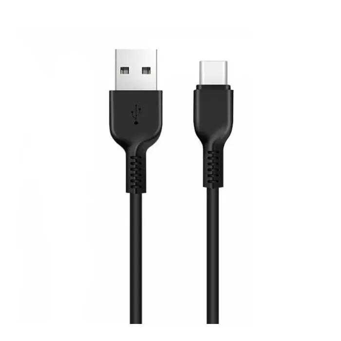 Дата кабель USB 2.0 AM to USB-C 1.0m 3A X13 black HOCO (6957531061182)